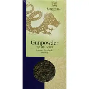 Gunpowder-Tee Sonnentor Chines. Grüntee Gunpowder lose, 100 g