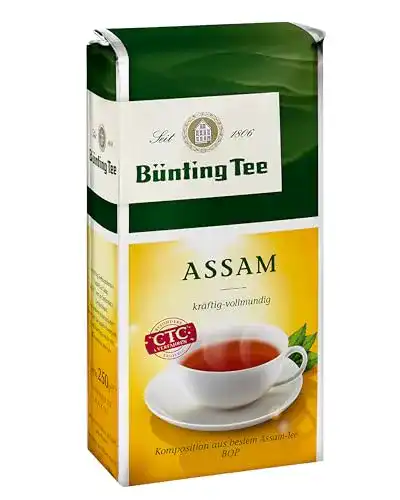 Assam-Tee Bünting Tee Assam 250 g lose, 7er Pack (7 x 250 g)