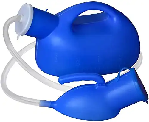 Urinal-Kondome OYZHLL Urinflaschen, 2000ml blau