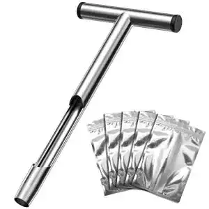 Bodensonde Housolution Bodenprobe-Sonde, 35cm T-förmig