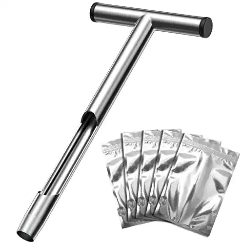 Bodensonde Housolution Bodenprobe-Sonde, 35cm T-förmig