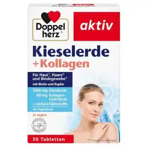 Kieselerde Doppelherz + Kollagen – Mit Biotin, 30 Tabletten