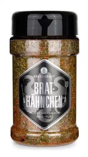 Hähnchengewürz Ankerkraut Brathähnchen, BBQ Rub, 200gr