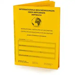 Impfpass briefbogen.de Hochwertiger internationaler Impfausweis