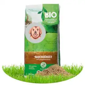 Rasendünger Plantura Bio- mit 3 Monate Langzeit-Wirkung, 10,5 kg