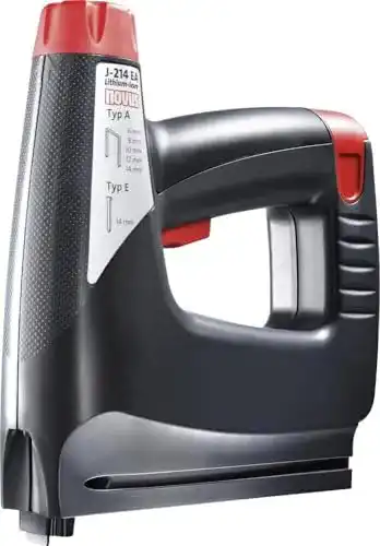 Akku-Tacker Novus J-214 im Koffer, Elektrotacker, 3.6 V Akku