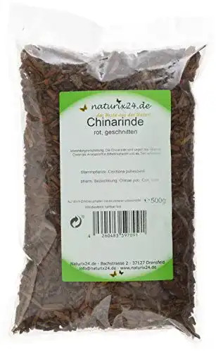 Chinarinde Naturix24 rot geschnitten, 1er Pack (1 x 500 g)