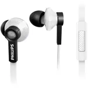 Philips-In-Ear-Kopfhörer Philips TX1WT/00 mit Mikrofon weiß