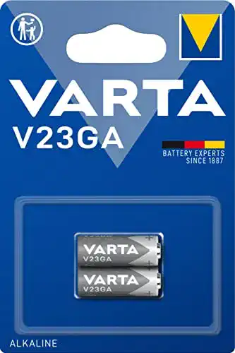 12V-Batterien Varta V23GA Alkaline Batterien, Knopfzellen, 2er