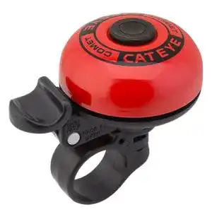 Fahrradklingel Cateye PB-200 Comet Bell, Rot, One Size