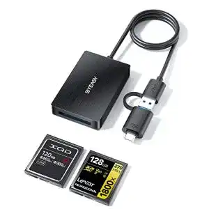XQD-Kartenleser BYEASY XQD Kartenleser USB 3.0, USB C