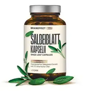 Salbei-Kapseln VITAFAIR Natur Salbei Kapseln, 10:1 Salbei Extrakt