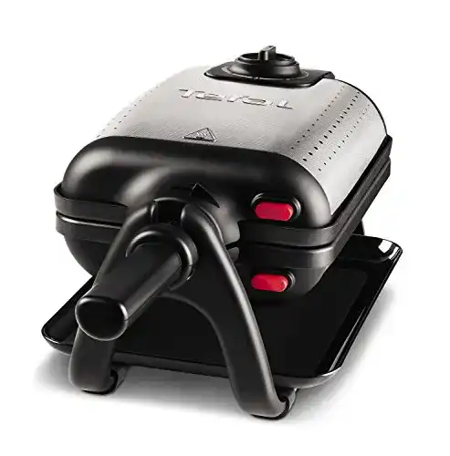 Waffeleisen Tefal 4 in 1 Schwarz/Edelstahl mit Waffelmuster