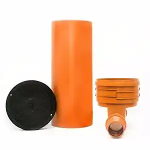 KG-Rohr KARMAT/Dyka KG Schacht DN400/DN110 – Komplett SET – KG Rohr
