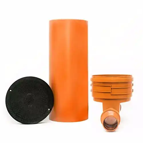 KG-Rohr KARMAT/Dyka KG Schacht DN400/DN110 – Komplett SET – KG Rohr