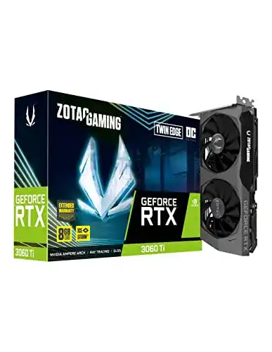 GeForce RTX 3060 Ti Zotac Grafikkarte Nvidia 8 GB Twin Edge OC