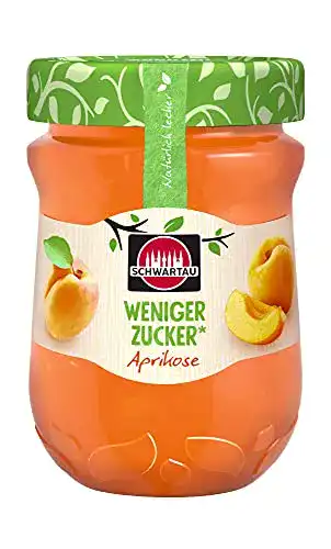 Aprikosenmarmelade Schwartau weniger Zucker Aprikose, 8 x 300g