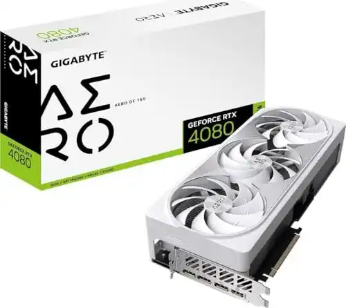 GeForce RTX Gigabyte 4080 AERO OC 16GB Graphics Card, 16GB