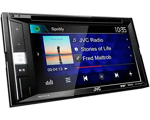 DAB-Autoradio JVC KW-V255DBT DAB+ Multimedia-Autoradio