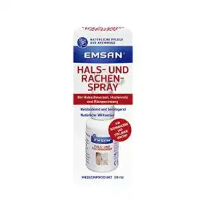 Mittel gegen Reizhusten Emsan ® Hals- und Rachenspray 20 ml
