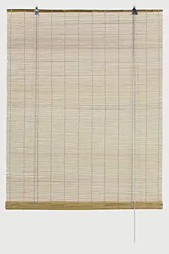 Holzjalousien Gardinia Bambus-Rollo Natur, 60 x 160 cm