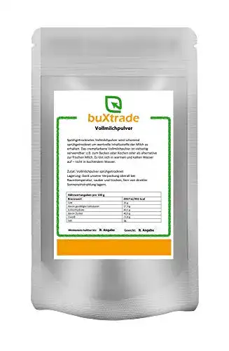 Milchpulver 4x 500 g | Voll | sprühgetrocknet | Backen