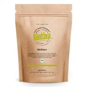 Weißdorntee Biotiva Weissdorn Blätter und Blüten Bio 100g