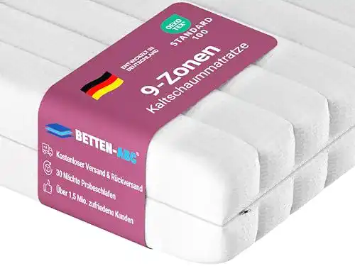 Matratze (H3) Betten-ABC OrthoMatra KSP-1000 Kaltschaum
