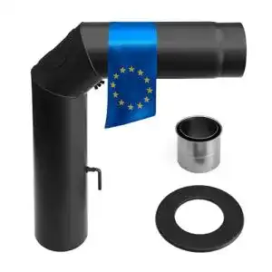 Ofenrohr raik SH016-150-sw Rauchrohr/ 150mm – Rauchrohrset