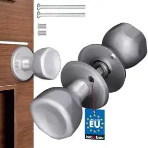 Türknauf KOTARBAU ® Drehbar Silber Türbeschlag