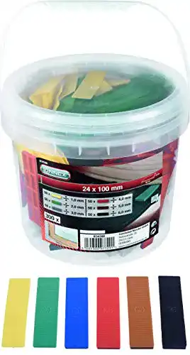 Die beste Verglasungsklötze Connex Set 300-teilig, 100 x 24 mm 2026 Test Bestseller Verglasungsklötze Connex Set 300-teilig, 100 x 24 mm