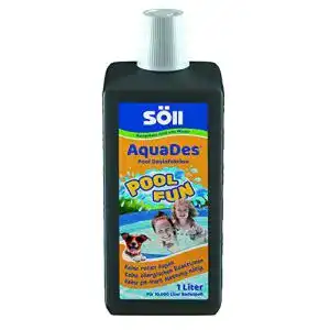 Poolreiniger Söll 31430 AquaDes Pool-Desinfektion flüssig 1 l
