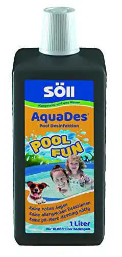 Poolreiniger Söll 31430 AquaDes Pool-Desinfektion flüssig 1 l