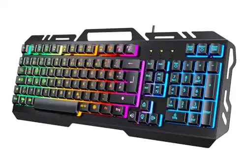 USB-Tastatur TedGem Gaming Tastatur, PC Gaming Tastatur PS4
