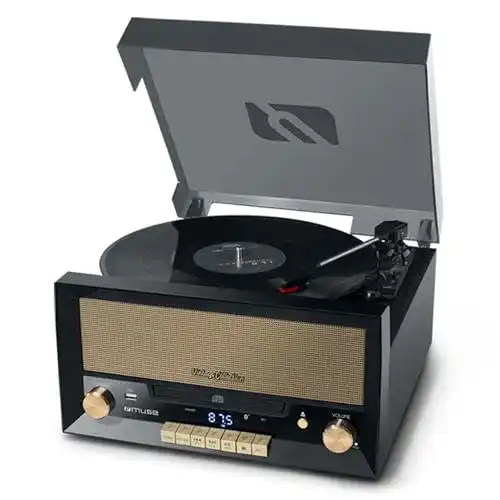 Retro-Plattenspieler Muse MT-110 B Retro Stereo-Anlage