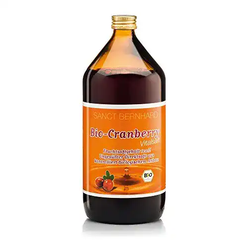 Cranberrysaft Kräuterhaus Sanct Bernhard Sanct Bernhard Bio 1 Liter