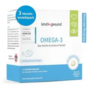 Omega-3 White Omega Kapseln für Kinder, 270 Mini-Kapseln