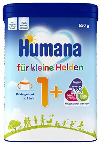 Die beste Kindermilch Humana Kindergetränk 1+, 650 g 2026 Test Bestseller Kindermilch Humana Kindergetränk 1+, 650 g