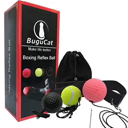 Reflexball Boxen Bugucat Boxen Training Ball,Reflex Fightball