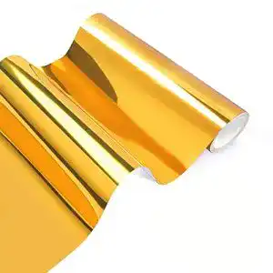 Goldfolie ZJTAPE Glänzend Holografisch Opal-Vinyl, 30,5×250 cm