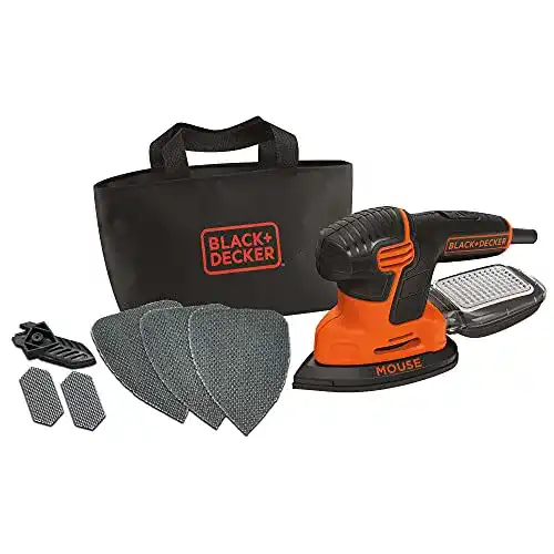 Multischleifer Black+Decker Dreieckschleifer Mouse KA2000