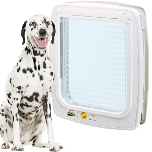 Hundeklappe Ferplast 72108011 mit 4-Wege-Verschlusssystem