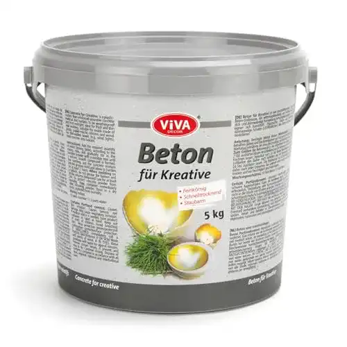 Bastelbeton Viva Decor ® Gieß-Beton für Kreative 5kg