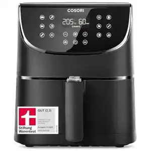 Fritteuse COSORI Heißluft 5,5L XXL mit Digitalem LED-Touchscreen