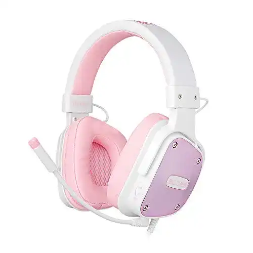 Sades-Headset SADES [Angel Edition] DPOWER Over-Ear-Gaming