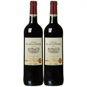 Französischer Rotwein Chateau Bel Air la Perriere Weinset Bordeaux