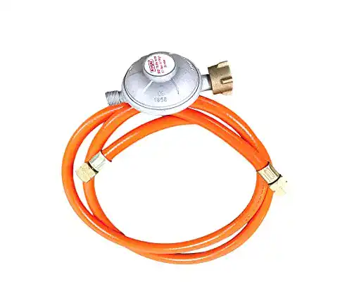 Gasdruckregler Campata 150cm Gasschlauch + max. 30 mbar