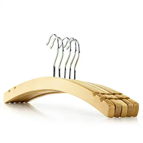 Holzkleiderbügel Hangerworld 10 Holz Kleiderbügel 42cm