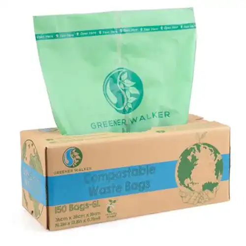 Kompostierbare Müllbeutel Greener Walker 6L-150Beutel