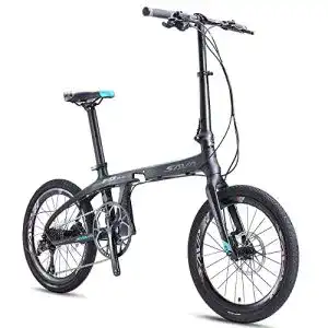 Klapprad SAVADECK Z1 Klappfahrrad 20 Zoll Kohlefaser